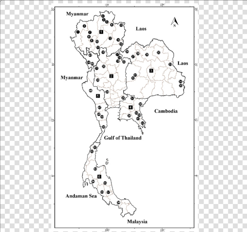 Thailand Map Png  Transparent PngTransparent PNG