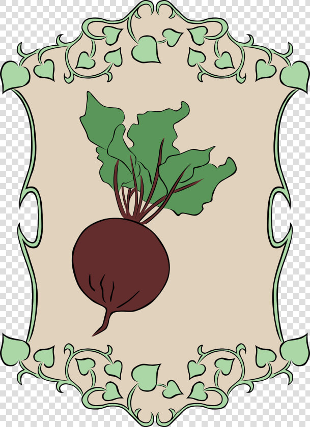 Beetroot  Garden  Vegetable   Poison Ivy Border Clipart  HD Png DownloadTransparent PNG