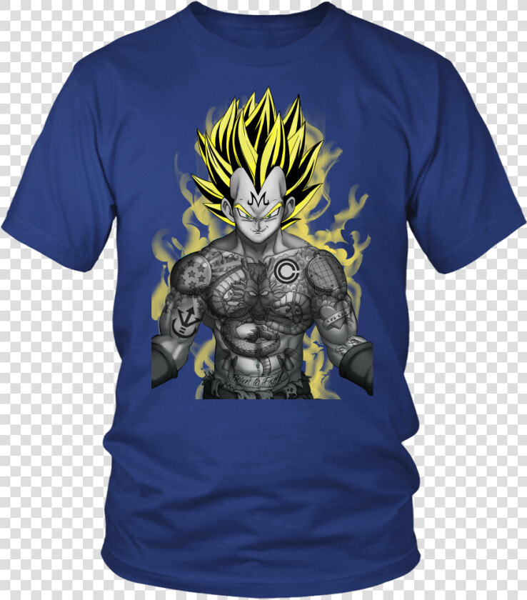 Super Saiyan Vegeta Shirt   Glockamole Shirt Donut Operator  HD Png DownloadTransparent PNG