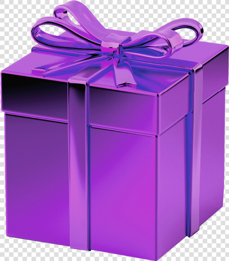 Purple Gift Box Transparent Background   Purple Gift Box Transparent  HD Png DownloadTransparent PNG