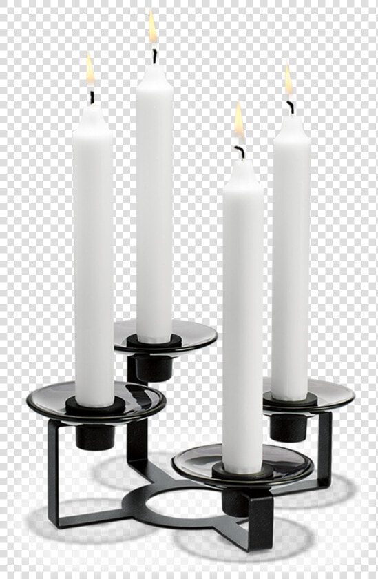 Lumi Candle Holder 4 Armed H10 Cm Black Lumi   Holmegaard Lumi  HD Png DownloadTransparent PNG