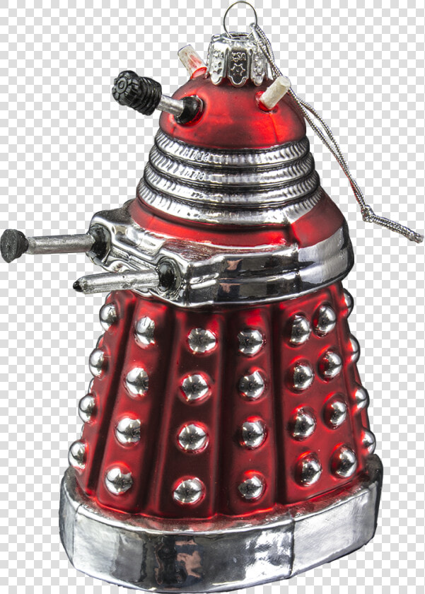 Dalek Red   Christmas Tree  HD Png DownloadTransparent PNG