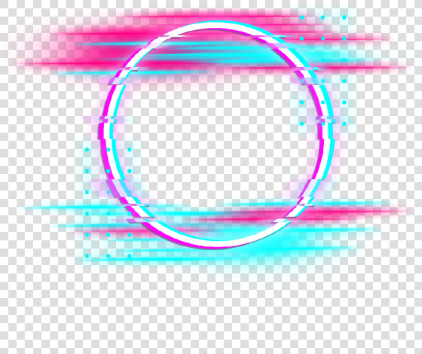  halo  fault  round  glitch  neon  circle  galaxy  error   Neon Png  Transparent PngTransparent PNG