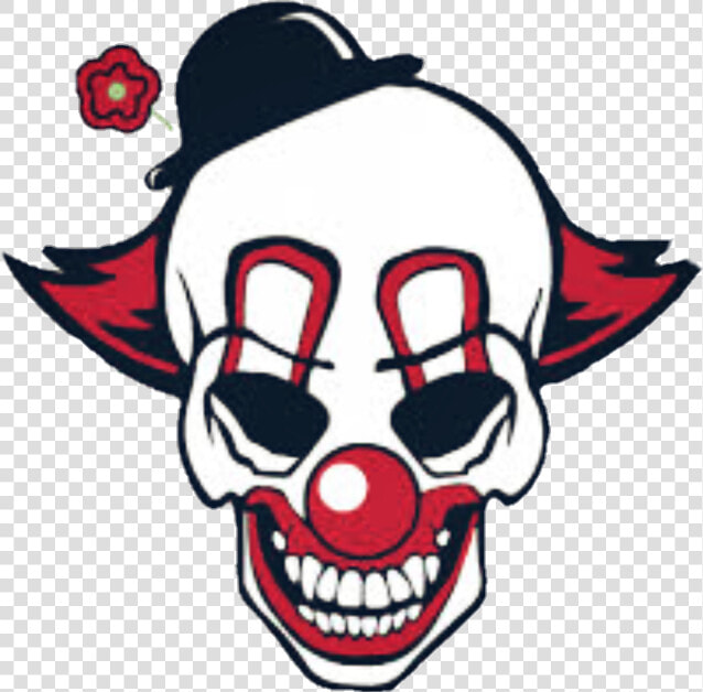  payaso  calabera  terror   Stickers De Payasos  HD Png DownloadTransparent PNG