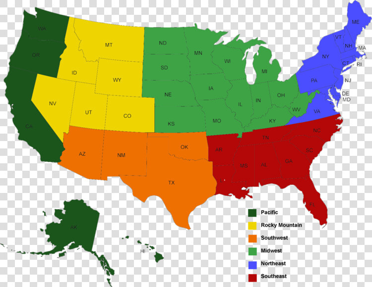 Us Regional   Calvin Coolidge Electoral Map  HD Png DownloadTransparent PNG