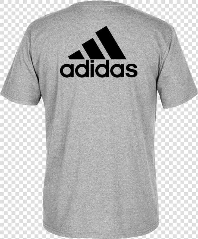 Adidas Logo Back Tee   Adidas Shirt Transparent Background  HD Png DownloadTransparent PNG