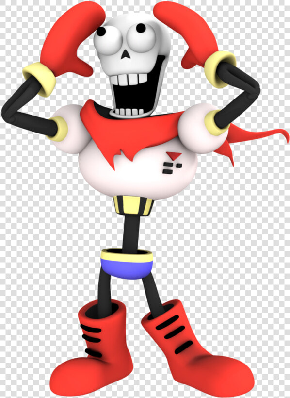 Papyrus From Undertale  Render3 By Nibroc rock   Great Papyrus  HD Png DownloadTransparent PNG