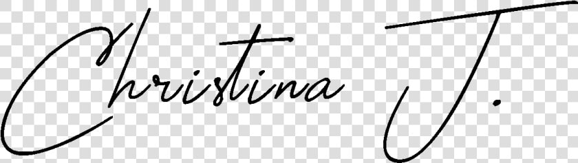 Christina Johnston Signature   Calligraphy  HD Png DownloadTransparent PNG