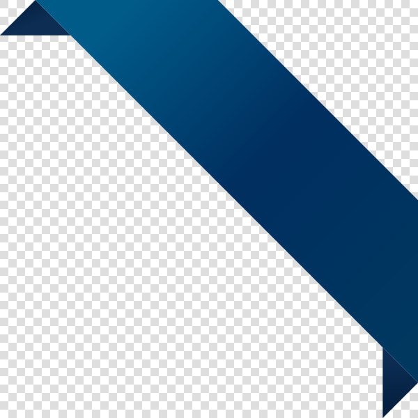 Corner Ribbon02 Navy Blue   Blue Corner Ribbon Vector  HD Png DownloadTransparent PNG