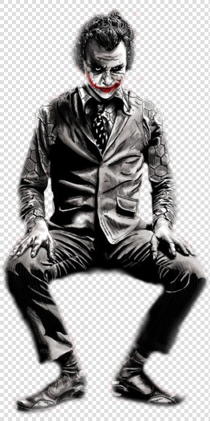  thejoker  joker  jokerface   Joker Sitting Png  Transparent PngTransparent PNG