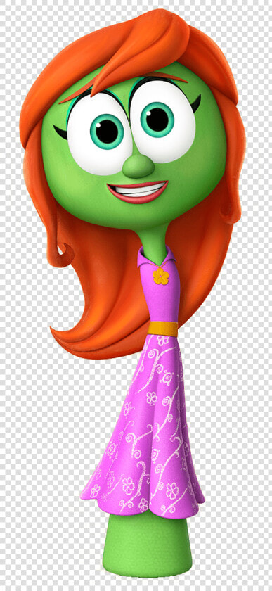 Petunia Rhubarb Smiling   Petunia Rhubarb Veggietales In The House  HD Png DownloadTransparent PNG