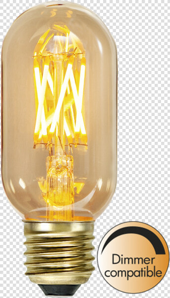 Led Lamp E27 T45 Vintage Gold   Vintage Light Lamp Decoration Png  Transparent PngTransparent PNG