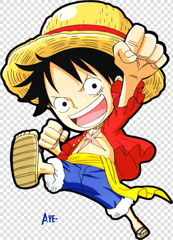 Transparent Luffy New World Png   Luffy One Piece Cute  Png DownloadTransparent PNG