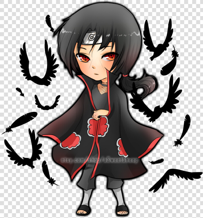 Collection Of Free Itachi Drawing Bird Download On   Chibi Itachi Cute  HD Png DownloadTransparent PNG