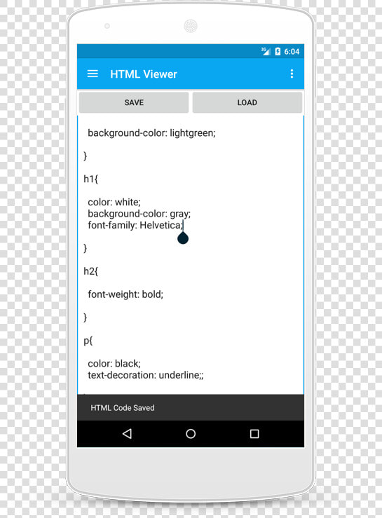 Write Html Code In Android  HD Png DownloadTransparent PNG