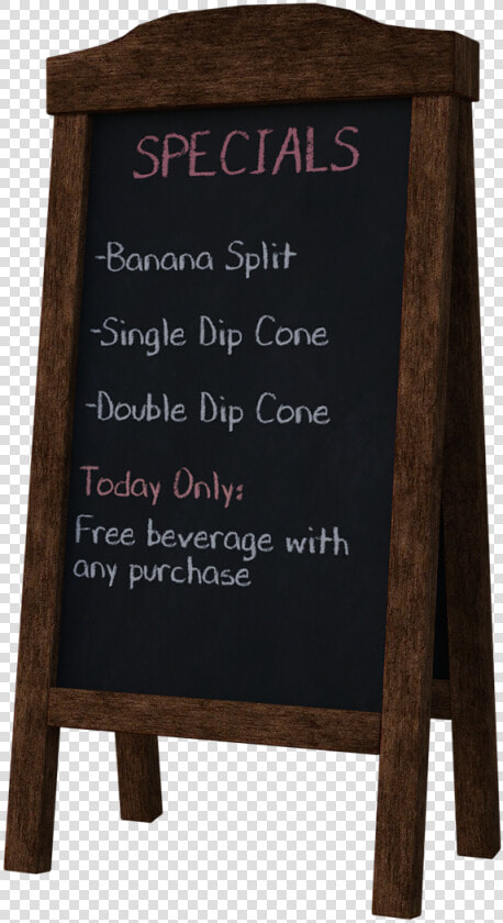 Menu  Sign  Ice Cream  Retro  Vintage  Symbol  Coffee   Blackboard  HD Png DownloadTransparent PNG