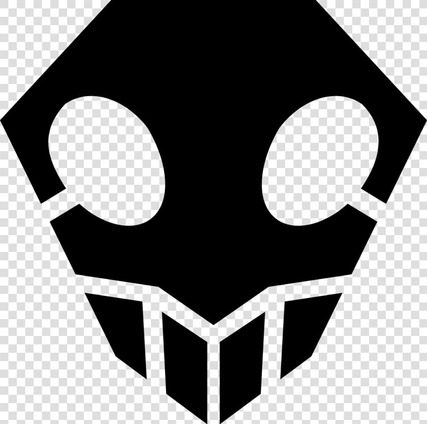 Ichigo Hollow Mask Black And White  HD Png DownloadTransparent PNG