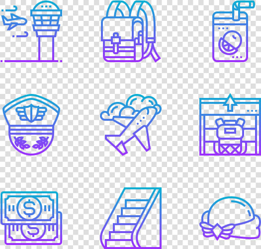 Iconos Verbales De Aeropuerto  HD Png DownloadTransparent PNG