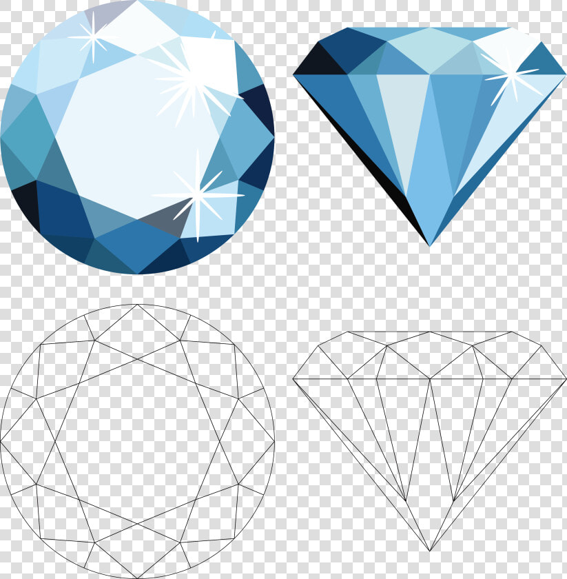 Vector Diamond Photography Sparkling Stock   Transparent Diamond Vector Png  Png DownloadTransparent PNG