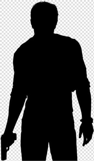 Transparent Nathan Drake Uncharted 3 Hd Wallpaper   Nathan Drake Silhouette  HD Png DownloadTransparent PNG