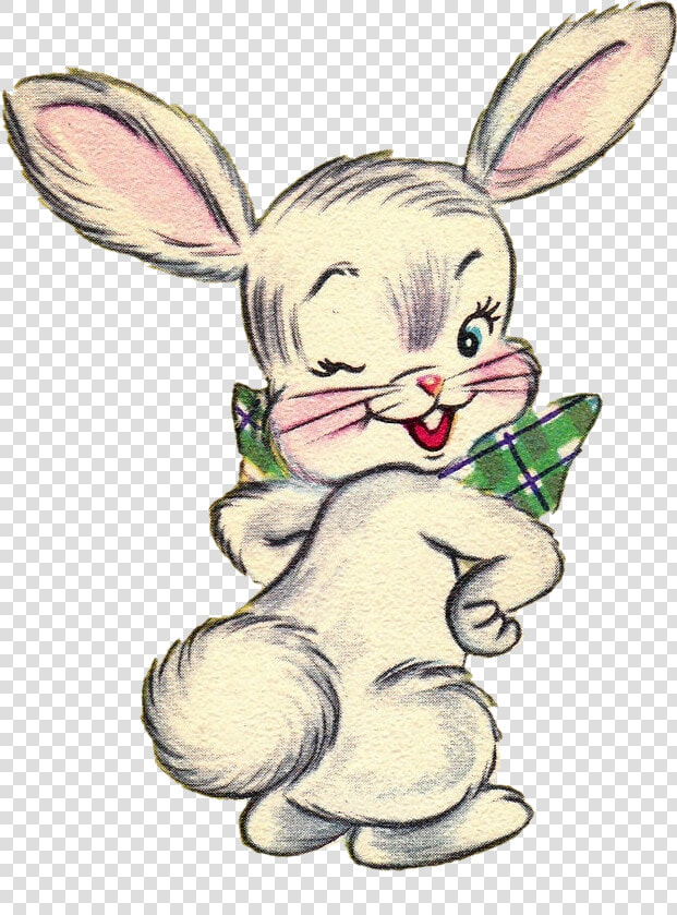 Vintage Easter Free Png Image   Vintage Easter Bunny Transparent Background  Png DownloadTransparent PNG