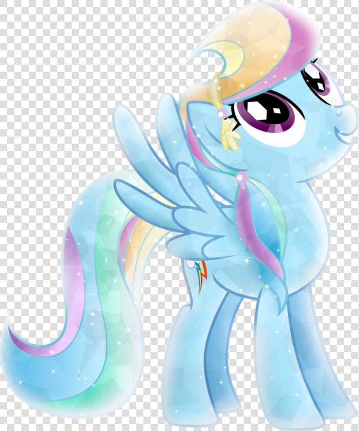 Crystal Clipart Kryptonite   Rainbow Dash Crystal Pony  HD Png DownloadTransparent PNG