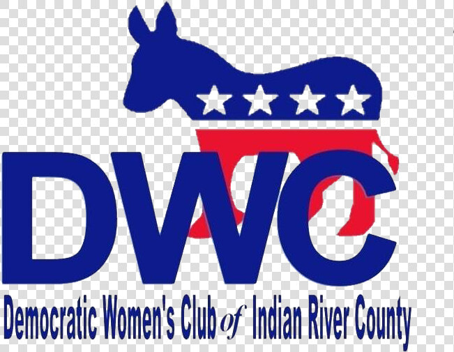 Democratic Women S Club Logo   Democrat Donkey  HD Png DownloadTransparent PNG