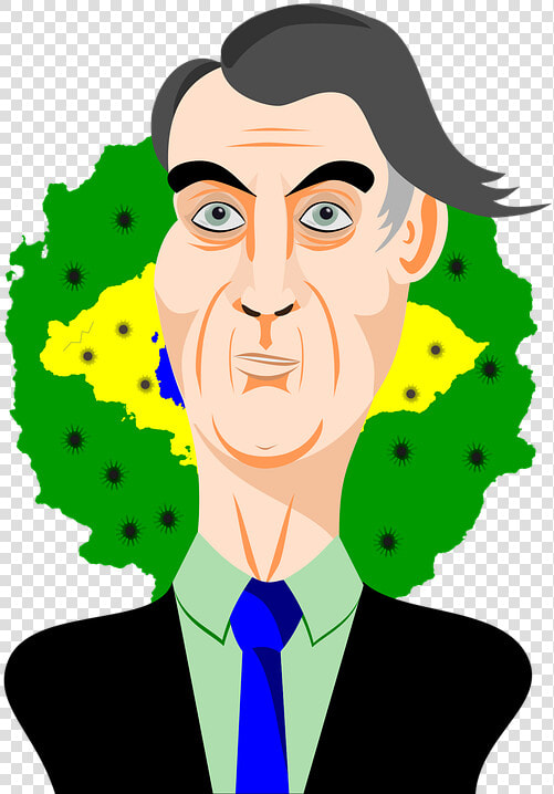 Jair Bolsonaro  President  Brazil  Caricature  Politics   Illustration  HD Png DownloadTransparent PNG