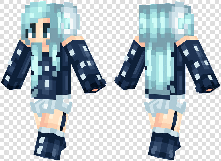 Moon Soul Mc Skins  Minecraft Skins  Moonlight   Mc Skin Hair  HD Png DownloadTransparent PNG