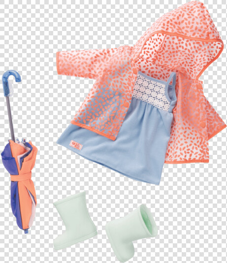 Our Generation Doll Raincoat  HD Png DownloadTransparent PNG