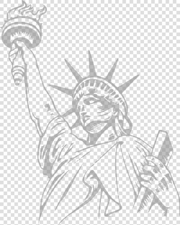 Statue Of Liberty Symbol Nyc  HD Png DownloadTransparent PNG