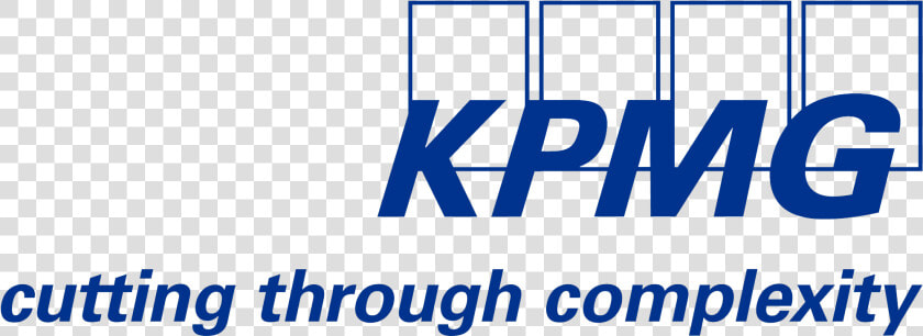 Kpmg Cutting Through Complexity Logo Png   Png Download   Kpmg Logo Transparent Background  Png DownloadTransparent PNG