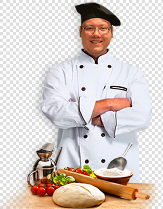 Chef Pizzaiolo pizza Gourmet É A Tendência Do Momento   Chef Pizzaiolo Guilherme Branzani  HD Png DownloadTransparent PNG