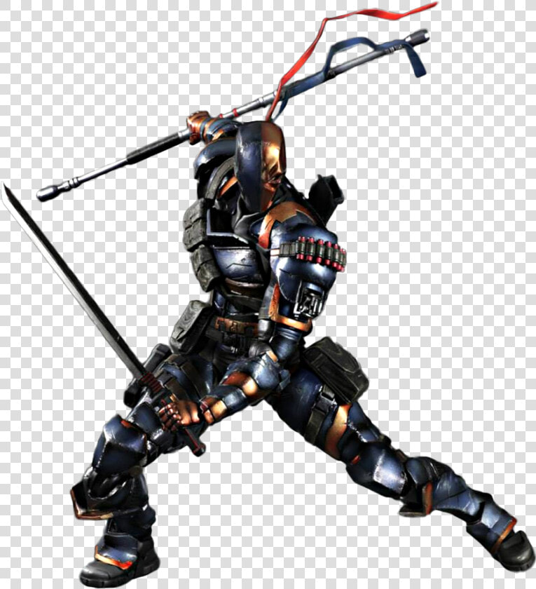 Action Figure toy fictional   Dc Comics Deathstroke Png  Transparent PngTransparent PNG