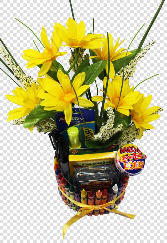 Teacher Appreciation Crayon Bouquet Zoomed   Bouquet  HD Png DownloadTransparent PNG