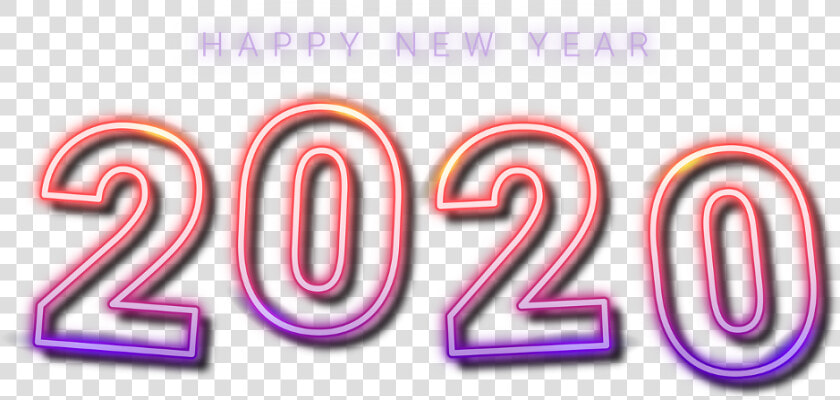  2020  happynewyear  neon  lightpainting  luminous   2020 New Year Png  Transparent PngTransparent PNG