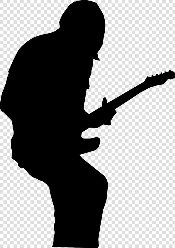 Guitarist Silhouette Guitar Png Image  Transparent PngTransparent PNG