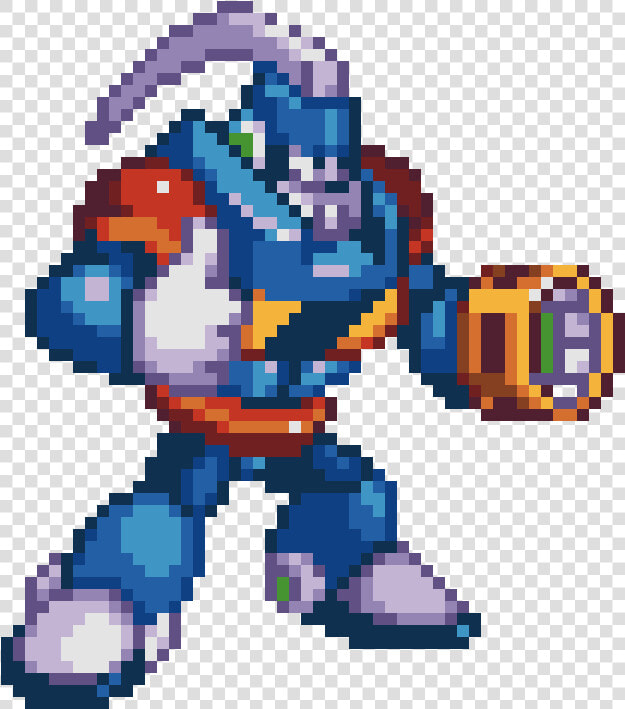 Grenade Man Sprite   Mega Man X6 Sprites  HD Png DownloadTransparent PNG