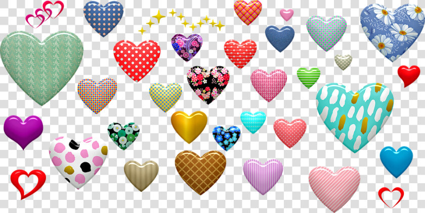 Hearts  Puffy  Shiny  Love  Sticker  Valentine  Shape   Stickers Gratis Para Whatsapp  HD Png DownloadTransparent PNG