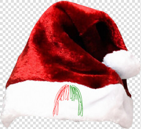 Santa Hat   Navy Blue Christmas Hat  HD Png DownloadTransparent PNG