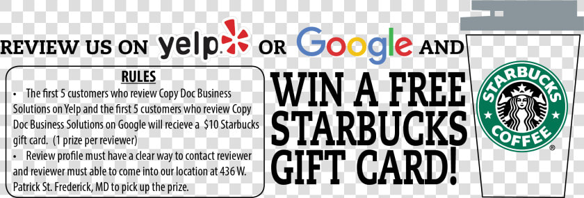 Review Us On Yelp Png   Starbucks  Transparent PngTransparent PNG