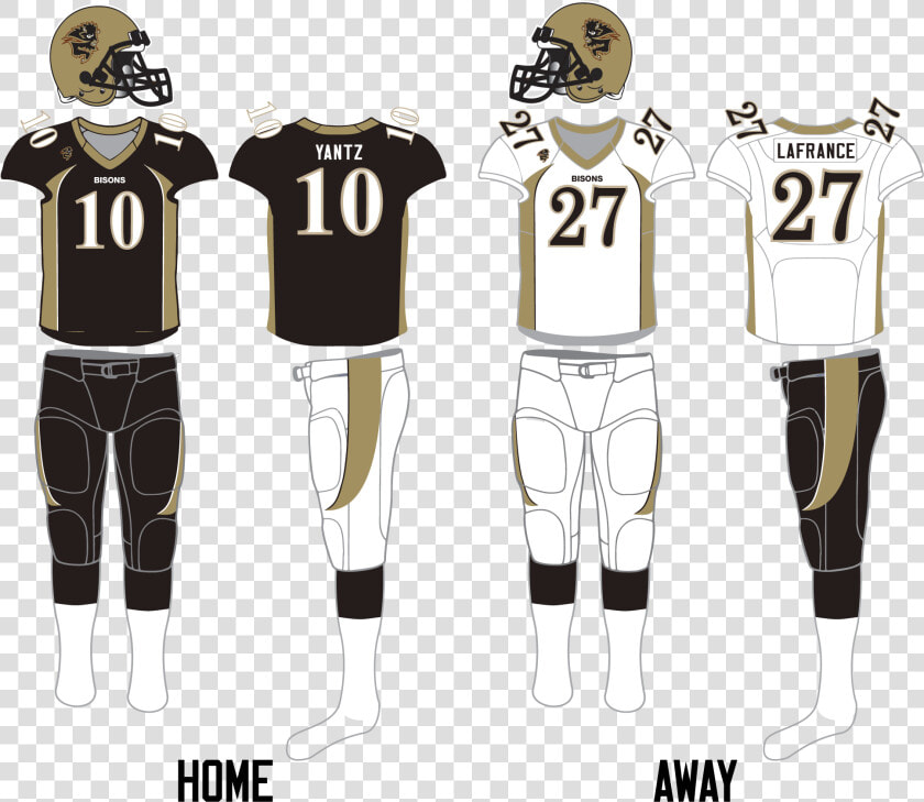 Manitoba Bisons Football Uniform 2008 current   Manitoba Bisons Football Jersey  HD Png DownloadTransparent PNG