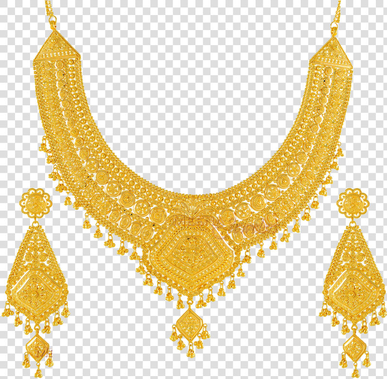 Bridal Gold Necklace Png   Gold Necklace Designs Png  Transparent PngTransparent PNG