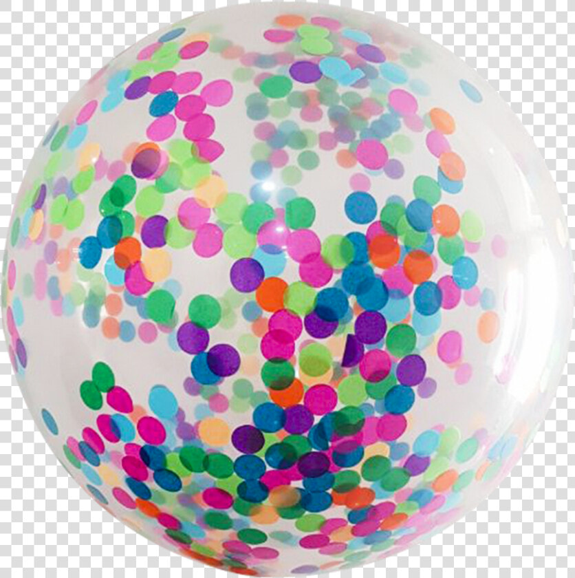 Globo Confeti No   Globo Con Confeti Payaso  HD Png DownloadTransparent PNG