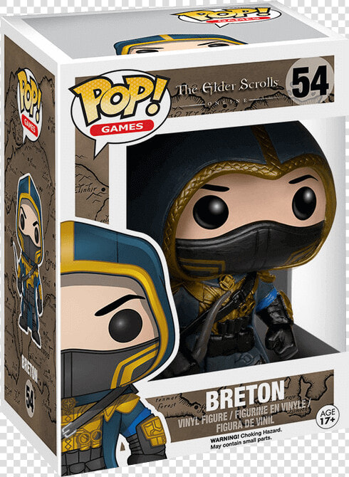 Elder Scrolls Online Breton Pop Figure   Pop Games Mortal Kombat  HD Png DownloadTransparent PNG