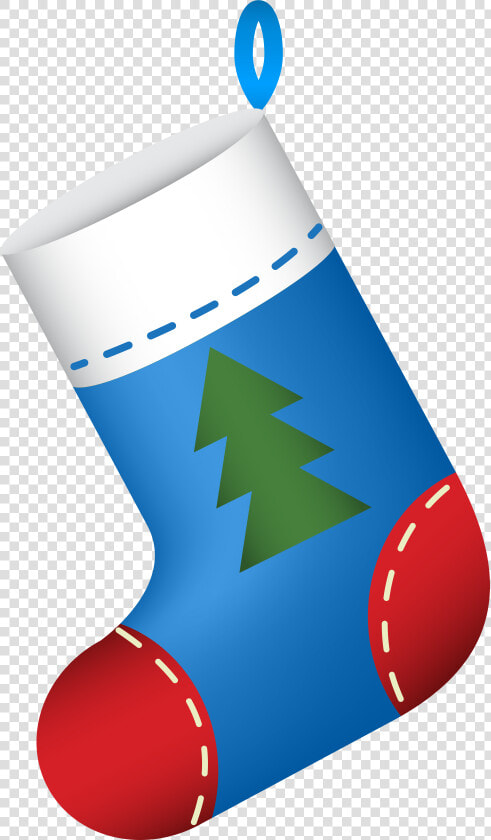 Christmas Stocking Blue Png Clip Art Gallery   Clip Art Christmas Socks  Transparent PngTransparent PNG