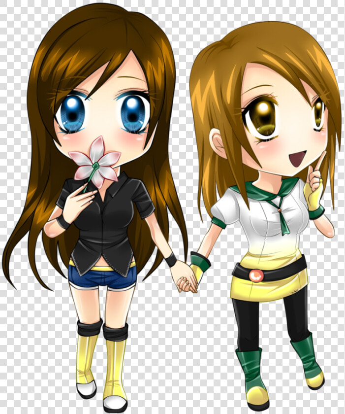 Gong Xiao Man And Yao Yao   2 Girl Best Friends Animated  HD Png DownloadTransparent PNG