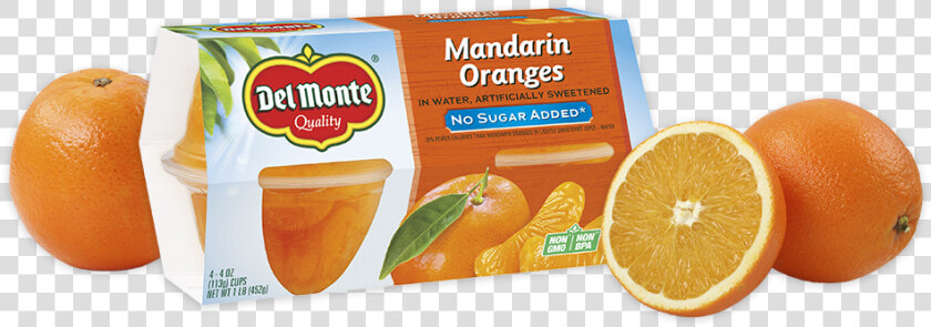 No Sugar Added  Fruit Cup® Snacks   Mandarin Orange Fruit Cup  HD Png DownloadTransparent PNG