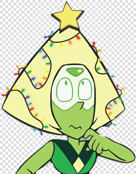  peridot  stevenuniverse  steven  universe  christmas   Steven Universe Peridot Christmas  HD Png DownloadTransparent PNG