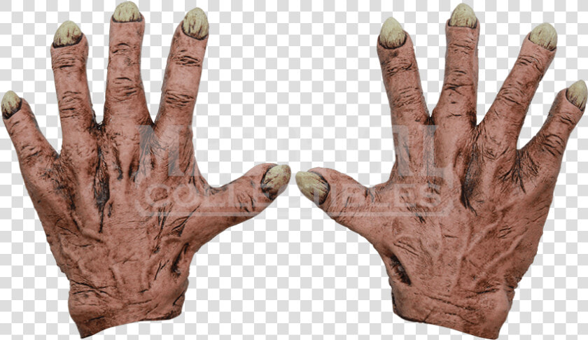 Latex Mask Costume Glove Monster   Hands Scary  HD Png DownloadTransparent PNG